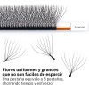 Nagaraku Extensiones De Pestañas 8d W Shape