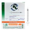 100 Jeringas Para Insulina 1ml 30g X 13 Mm Para