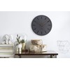 ONZENO Design Wall Clock 'The Swift' without Ticking Noises