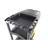 Commercial Housekeeping cart Janitorial cart with Cover and Vinyl Bag,