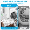 DITKOK Upgraded Galvanized Steel 3-in-1 Multifunction Indoor Dryer Vent Kit,