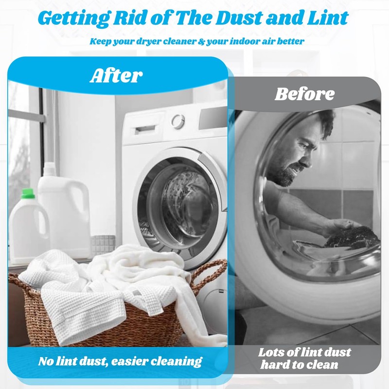 DITKOK Upgraded Galvanized Steel 3-in-1 Multifunction Indoor Dryer Vent Kit,