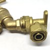 SEIWEI Outdoor Tap 1/2" Standard Garden Hose Connector with Wall
