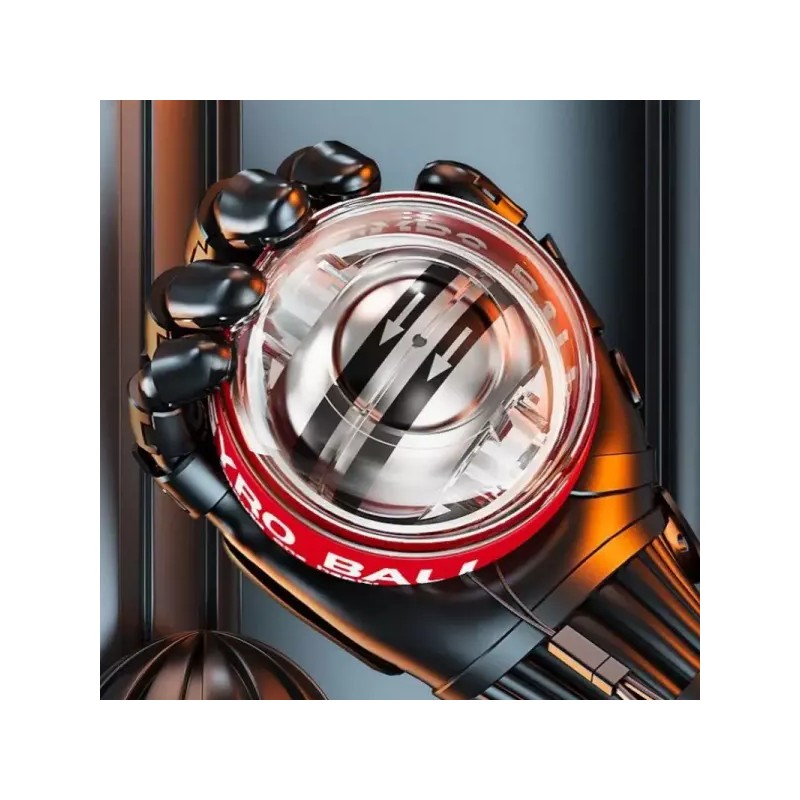 Gyroball 자이로볼 크립볼 악력기 손목 해소 손 스트레스 훈련 메탈
