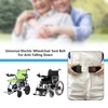 Elderly Wheelchair Seat Belt, Electric Scooters Anti-Fall Waist Replace Strap
