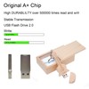 Guitar Shaped Maple Wood Memory Stick USB Flash Drive in
