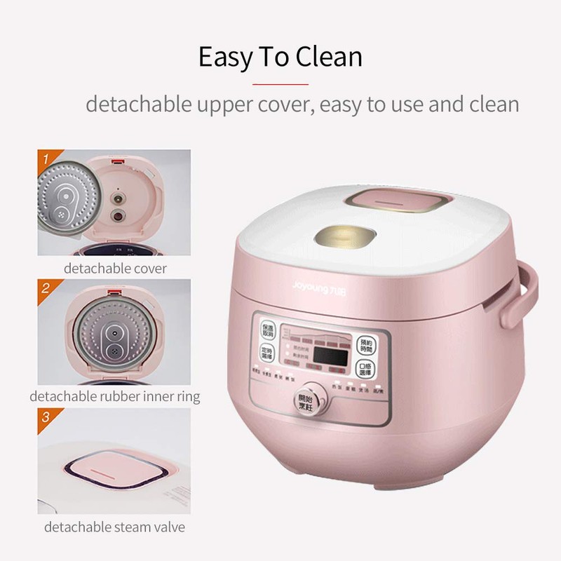 Joyoung Smart Rice Cooker JYF-20FS987M Mini Multi-use with Timer for