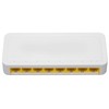 Gigabit Ethernet Switch 8 RJ45 Port Plug and Play Quiet