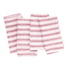 Red Linen Napkins Set of 4, Red Striped Napkins, Flax