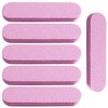 100/180 Grit Mini Nail Files, 6Pcs Thickened Professional Nail Files