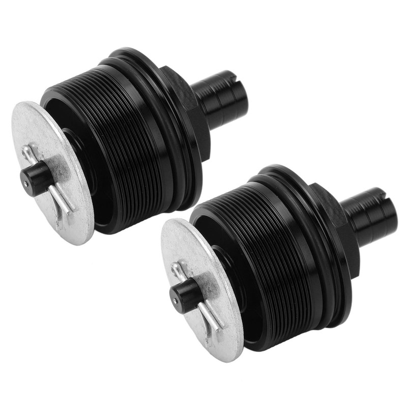 2 Pcs Preload Fork Cap Metal Front Shock Absorber Adjusters