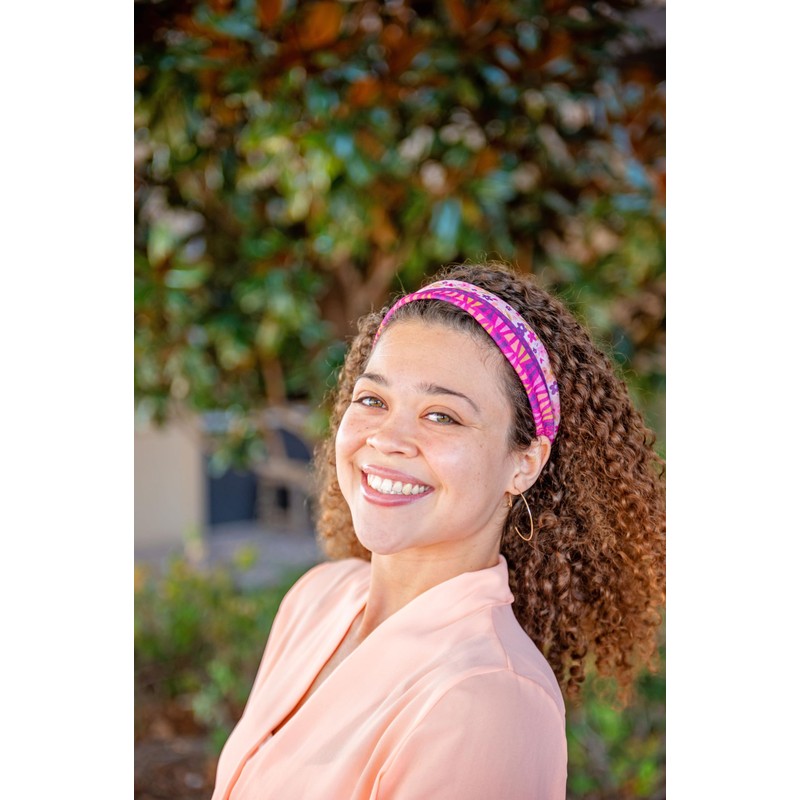 Karma Bows Headband for Women - Thin - Fabric Headband