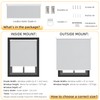 ChrisDowa Cordless Blackout Roller Shades for Windows, Thermal Insulated UV