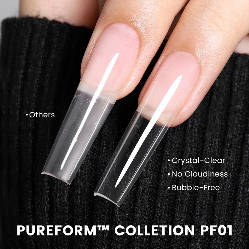 YOKEFELLOW Pureform Poly Nail Gel 50g, HEMA & TPO Free,Ultra