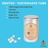 SuperBee Dentos Toothpaste Tablets, 500 Tabs, Fluoride Free & Eco