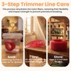 YWTESCH 095 Trimmer Line Heavy Duty, 0.095" x 1LB, 400-Foot