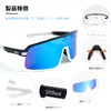 SPOheal FarRide-C01 Sports Sunglasses, Polarized Sunglasses, UV400 REVO UV Protection,