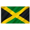Second Ave Jamaica Flag 5ft X 3ft Large with Brass