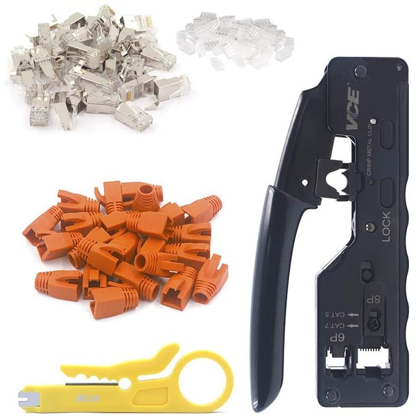 VCE GJ669BK RJ45 Crimping Tool Crimping Tool Repair Tool for