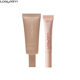 LOSY KIM TXA Healthy Glow BB Essence 40ml + PDRN Tinted Lip Ampoule 10ml[Clean Girl Duo], BB Essence#$%Lip Ampoule:Latte-Port