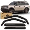 Nilight in Channel Rain Guards for Ford Bronco Sport 2021-2024