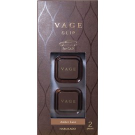 Harukado Burg Clip, Set of 2, Amber Luxe