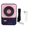 3‑Gear Adjustable Electric Fan Portable Handheld Hanging Neck Fan USB