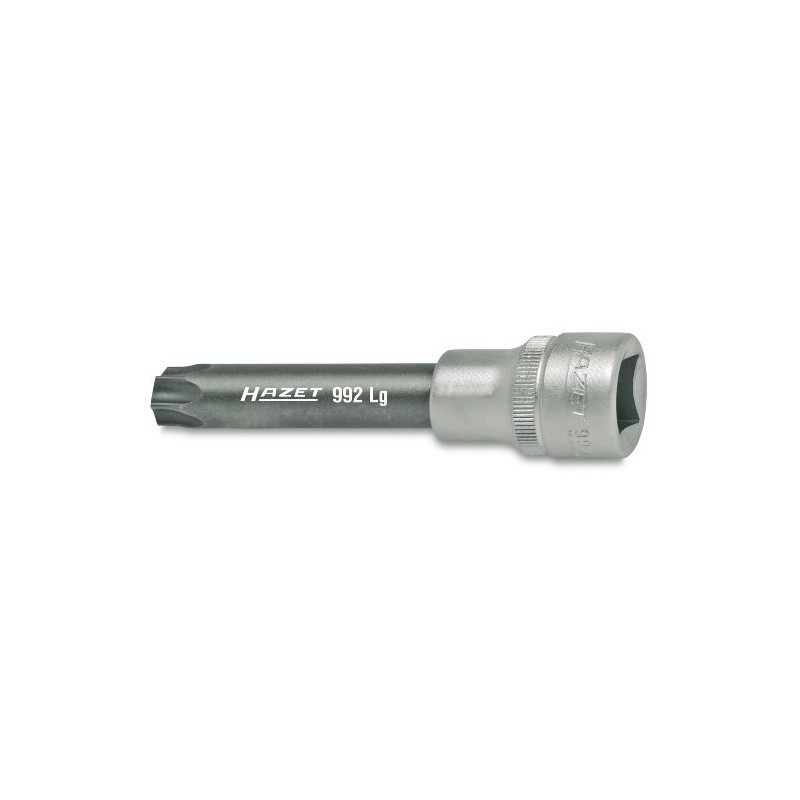 Hazet 992lg-t55トルクスt55 1 / 2 " Square Long Screwdriverソケット