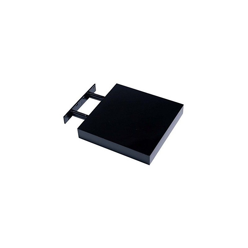 Optimal Products HUDSON HIGH GLOSS FLOATING SHELVES SHELF SHELVES DISPLAY