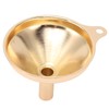 5 Pcs Funnel Set Stainless Steel Gold Plating Wide Mouth