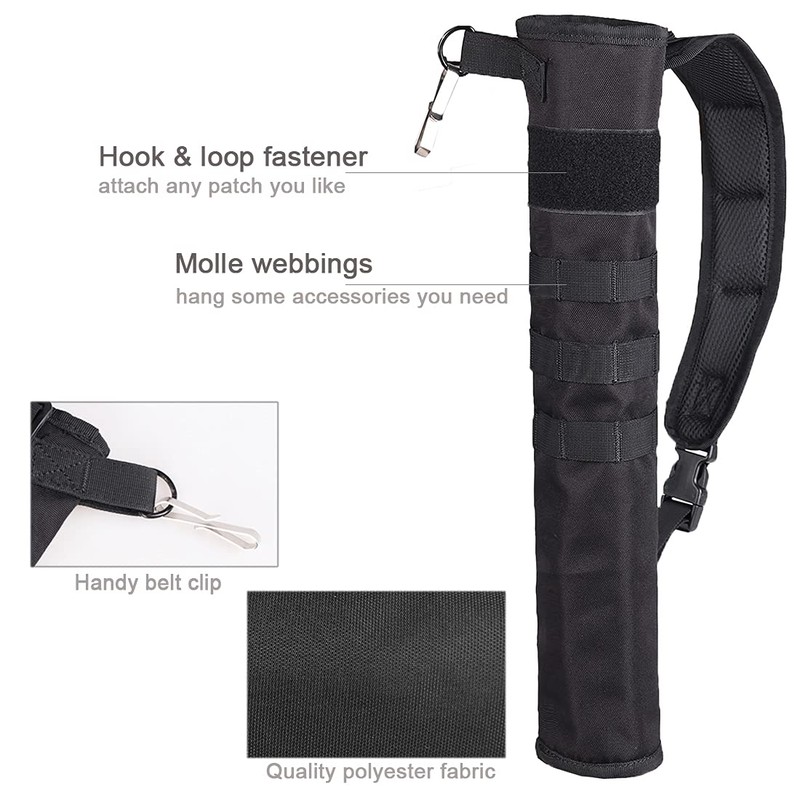 KRATARC Archery Lightweight Back Arrow Quiver Dual Use Hip Arrows