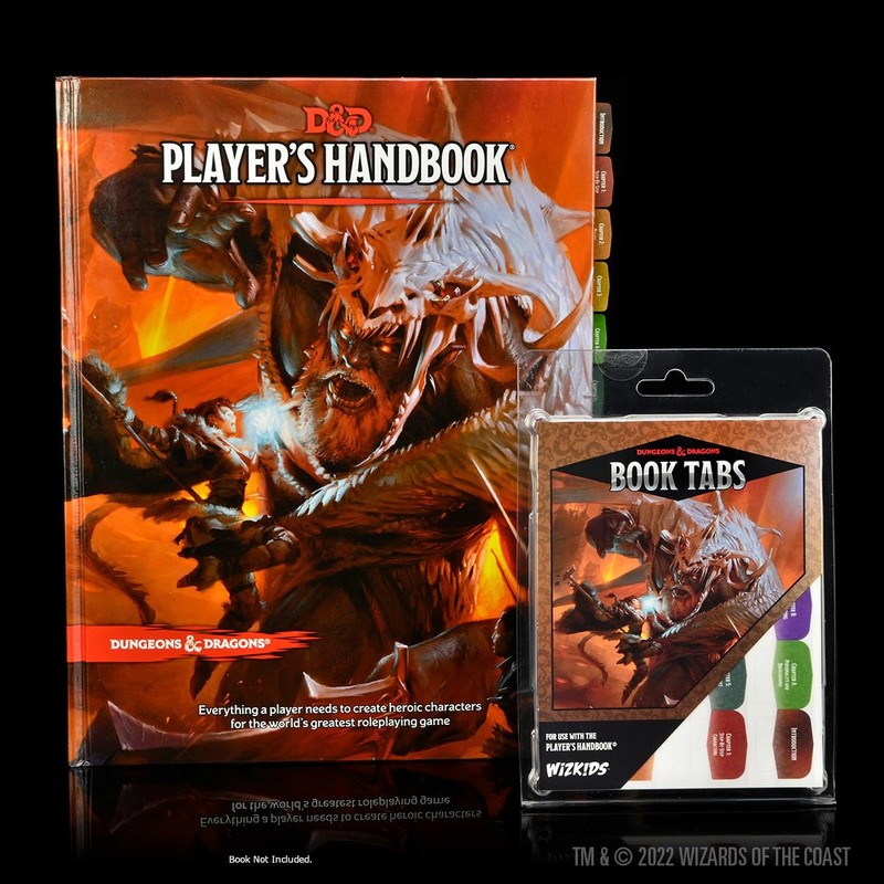 WizKids D&D Book Tabs: Player's Handbook