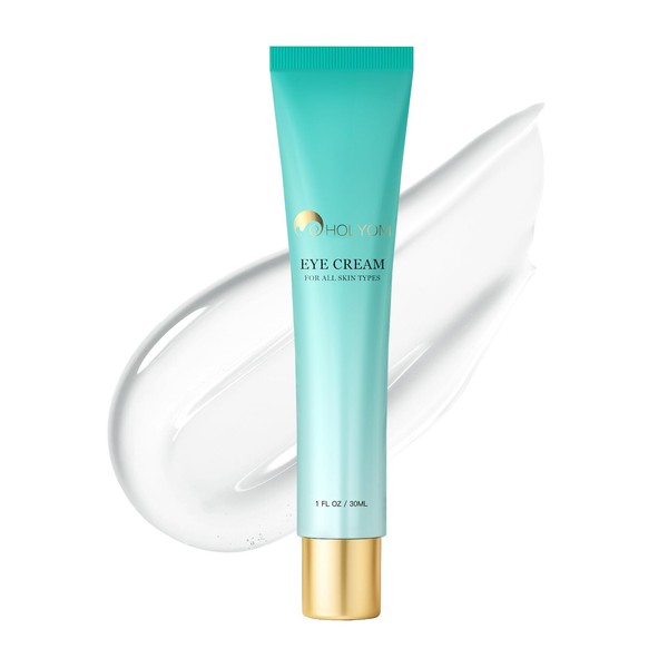 HOLYOM Eye Cream for Dark Circles & Puffiness Reduces Eye
