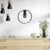 Cander Berlin ILVI Vintage Wall Clock Silent 33 cm Metal