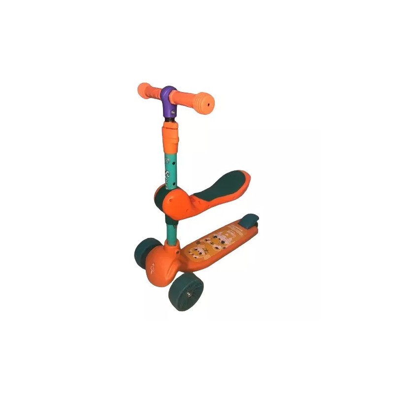 Alopor Monopatín Scooter Patin Del Diablo Para Niños 3 En
