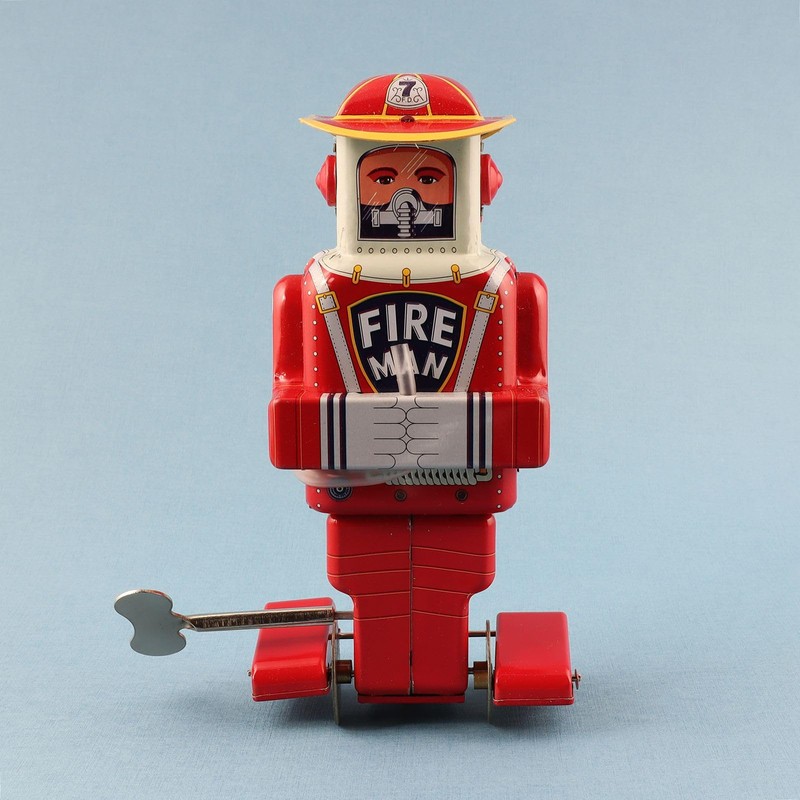 Freak Scene Robot – Fireman – Fire Man – Red