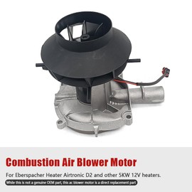Combustion Air Blower Fan Motor 5KW 12V Fit for Eberspacher Airtronic D2 12V Parking Heater Replace 252069992000 252069200200