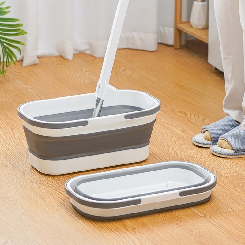 Window Cleaning Kit with Collapsible Bucket,Window Washing Kit with 6.56Ft