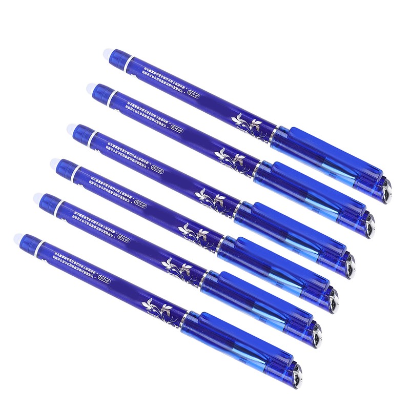 24PCS Erasable Ink Pen Make Mistakes Disappear Blue Erasable Pens