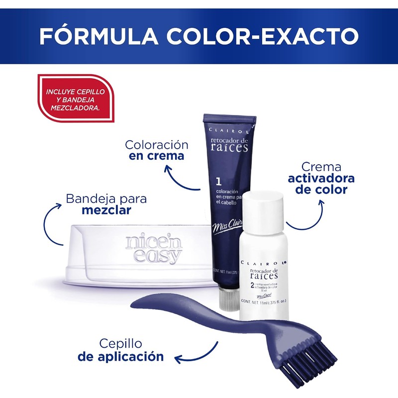 Tinte retoque raíz permanente Miss Clairol 91 Rubio Cenizo Claro