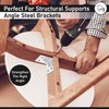 OMIDEAS 20 x Corner Brackets (30 x 30 x 30)