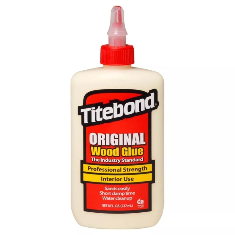 Titebond Original Wood Glue 8 oz for Woodworking/Fu
