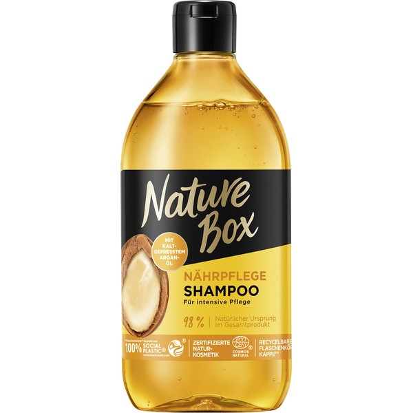 Nature Box Nourishing Shampoo Argan Oil, 385 ml