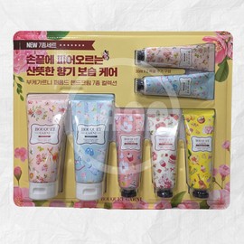 Bouquet Garni Hand Cream 100mlx2 + 50mlx3 + 30mlx2 / 7 types of collection, large capacity, highly moisturizing 410ml / 부케가르니 핸드크림 100mlx2 + 50mlx3 + 30mlx2 / 7종 컬렉션 대용량 고보습 410ml