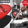 KSP-Tec® │8 Cutting Discs 125 x 1.0 mm [With Safety