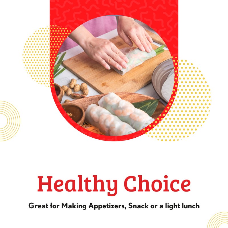 Cathay Fresh Spring Roll Rice Paper Wrappers, Rice Paper Wrappers