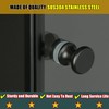 Mooche Shower Glass Door Handle Sliding Doors Knob, 3 cm