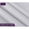 Luxevoir® Single Fitted Sheet - Ultrasoft Satin Stripe Microfiber -