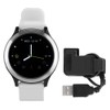 Waterproof Round Color Screen Bluetooth Smart Bracelet Wristband Fitness Tracker