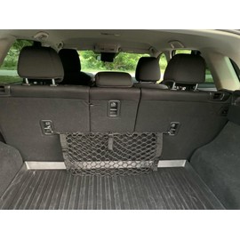 EACCESSORIES EA Trunk Rear Seats Organizer Cargo Net for MAZDA CX-5 2013-2024 – Envelope Style Cargo Net for SUV-Premium Mesh Elastic Car Trunk Organizer Vehicle Carrier Storage - Compatible with CX-5